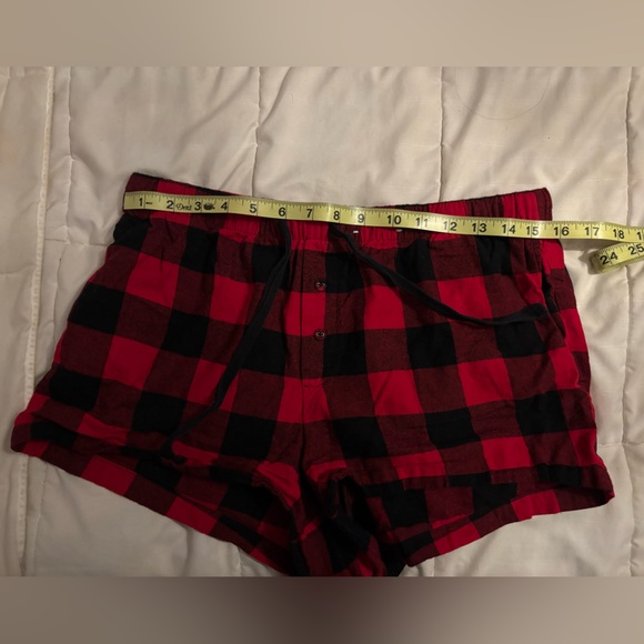 buffalo plaid pj shorts - Picture 4 of 5